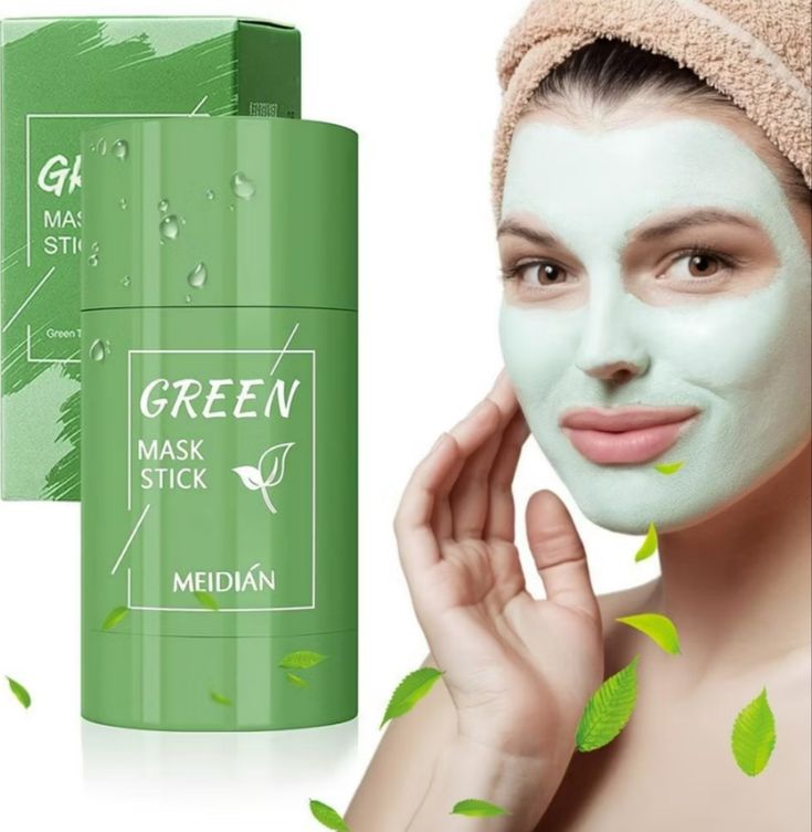 Máscara Facial de Chá Verde – BREYLEE