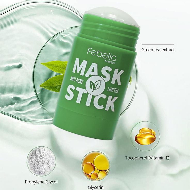 Máscara Facial de Chá Verde – BREYLEE