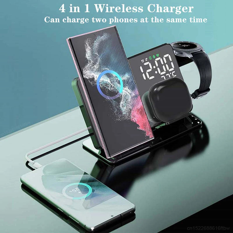 Olimpo PowerDock – Carregador Sem Fio 3 em 1